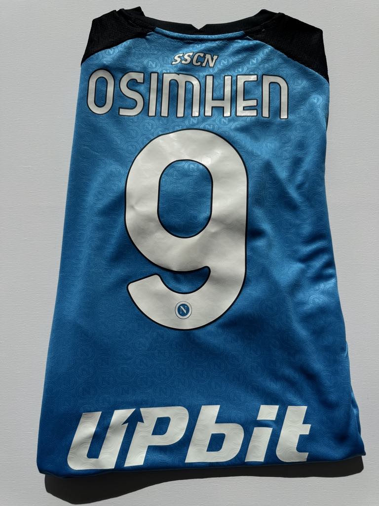 🔵 Napoli 2022/2023 – Osimhen #9 – Version Joueur + Patch Officiel