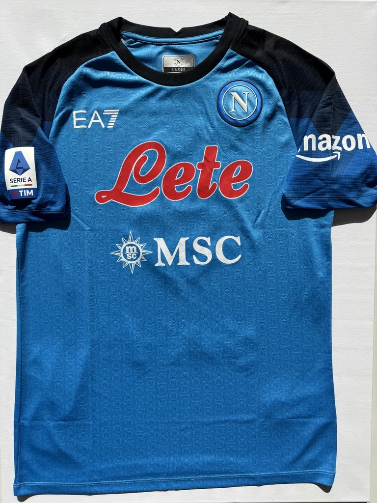 🔵 Napoli 2022/2023 – Osimhen #9 – Version Joueur + Patch Officiel